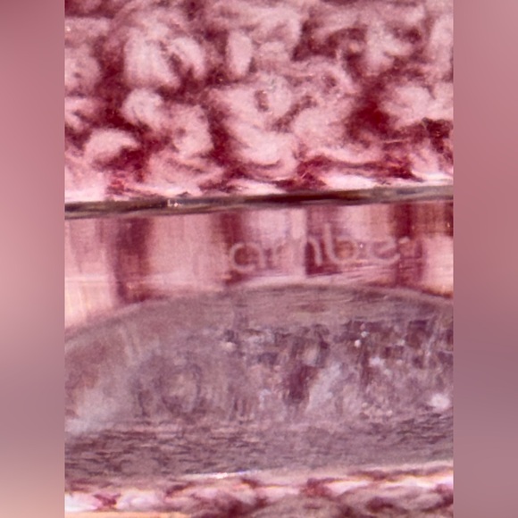 Nambe Rectangular Crystal Bowl 11 1/2" x 6 1/4" x 3" With Tags/Etched - Picture 4 of 7